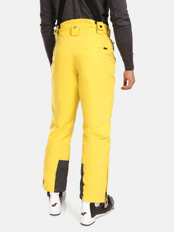 Kilpi Žluté pánské lyžařské kalhoty Kilpi Mimas