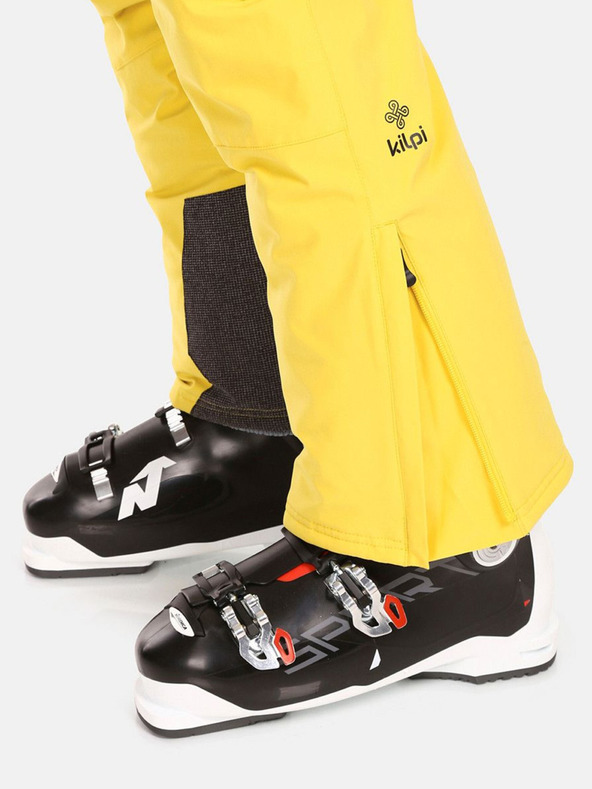 Kilpi Žluté pánské lyžařské kalhoty Kilpi Mimas