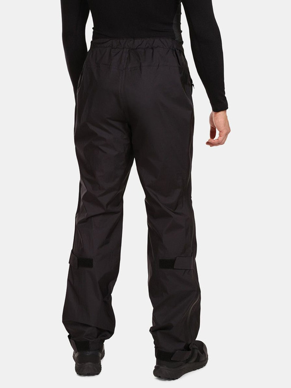 Kilpi Černé pánské nepromokavé kalhoty Kilpi Alpin-M