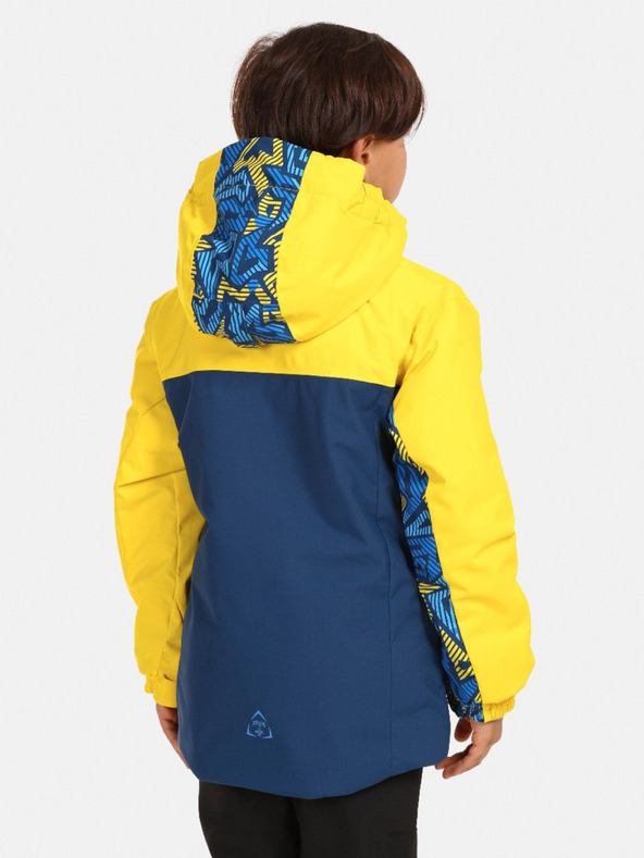 Kilpi Žlutá klučičí lyžařská zimní bunda Kilpi Ateni