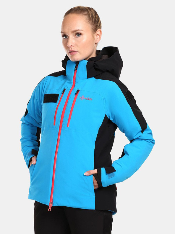 Kilpi Černo-modrá dámská lyžařská bunda Kilpi DEXEN-W