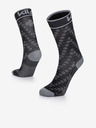 Kilpi Šedo-černé unisex ponožky Kilpi CYCLER-U