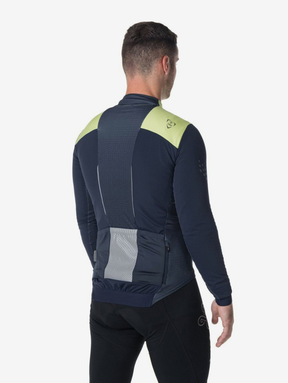 Kilpi Zeleno-modrý pánský cyklistický dres Kilpi Moveto