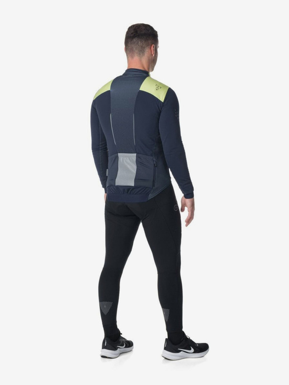 Kilpi Zeleno-modrý pánský cyklistický dres Kilpi Moveto