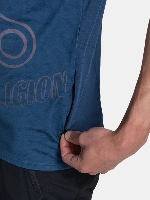 Kilpi Tmavě modré pánské sportovní tričko s potiskem Kilpi REMIDO