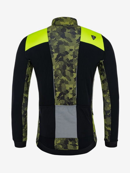 Kilpi Žluto-černý pánský cyklistický dres Kilpi Moveto