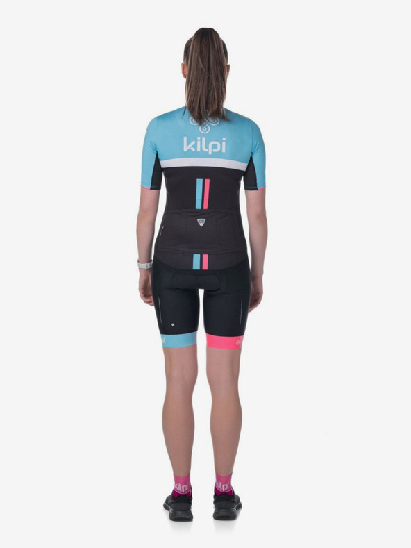 Kilpi Tyrkysovo-černé dámské cyklistické kraťasy Kilpi MURIA