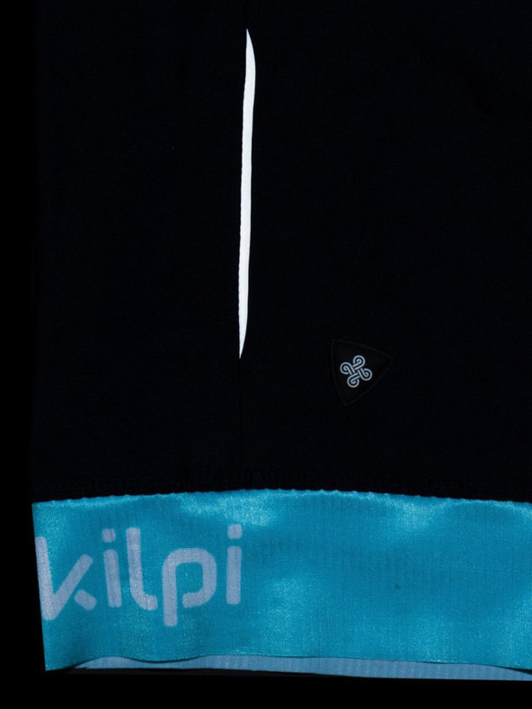 Kilpi Tyrkysovo-černé dámské cyklistické kraťasy Kilpi MURIA