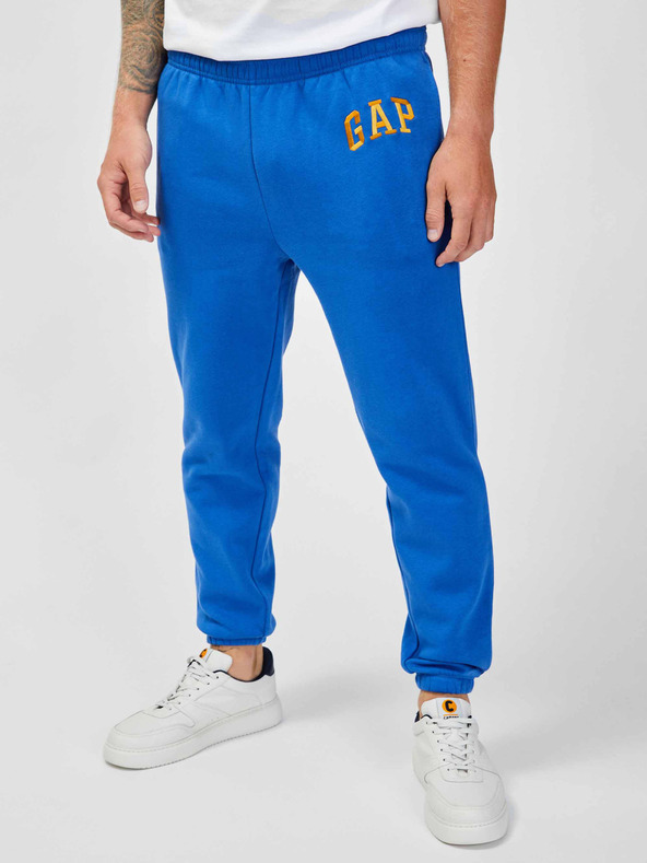 GAP Tepláky s vyšitým logem a fleece GAP