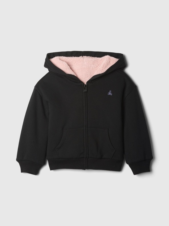 GAP Baby zateplená sherpa mikina