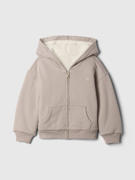 GAP Baby zateplená sherpa mikina