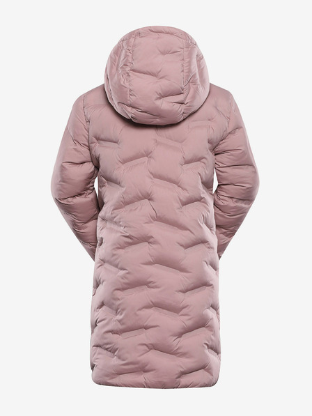 ALPINE PRO Růžový holčičí Hi-Therm kabát s impregnací Alpine Pro Awedo