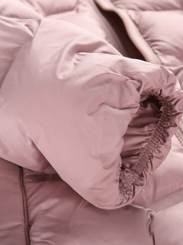 ALPINE PRO Růžový holčičí Hi-Therm kabát s impregnací Alpine Pro Awedo