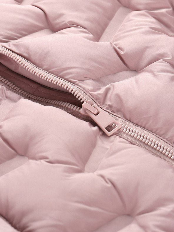 ALPINE PRO Růžový holčičí Hi-Therm kabát s impregnací Alpine Pro Awedo