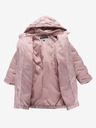 ALPINE PRO Růžový holčičí Hi-Therm kabát s impregnací Alpine Pro Awedo