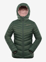 ALPINE PRO Zelená dámská oboustranná bunda Hi-Therm Alpine Pro Eroma