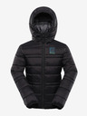 ALPINE PRO Dětská oboustranná bunda hi-therm ALPINE PRO DOUWO černá