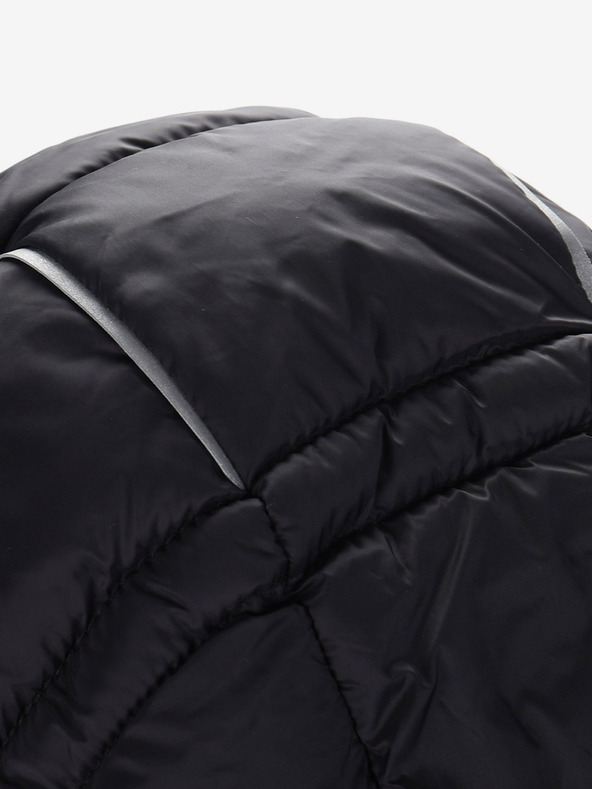 ALPINE PRO Dětská oboustranná bunda hi-therm ALPINE PRO DOUWO černá