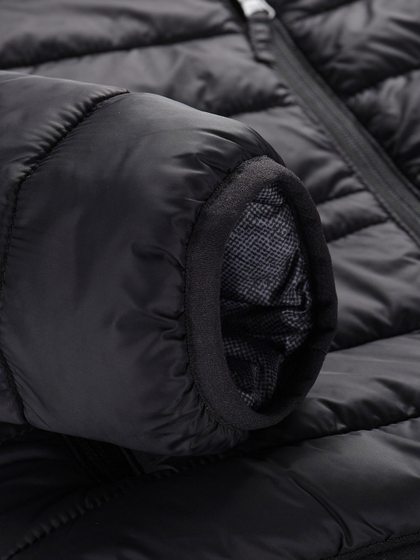 ALPINE PRO Dětská oboustranná bunda hi-therm ALPINE PRO DOUWO černá