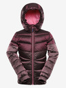 ALPINE PRO Dětská hi-therm bunda s impregnací ALPINE PRO GROLLO růžová
