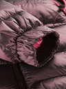 ALPINE PRO Dětská hi-therm bunda s impregnací ALPINE PRO GROLLO růžová