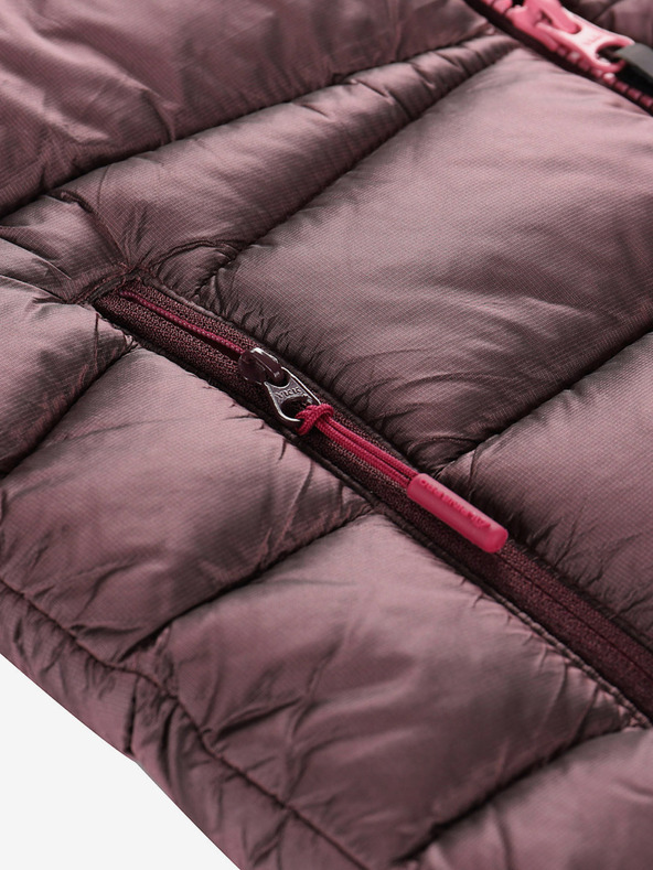 ALPINE PRO Dětská hi-therm bunda s impregnací ALPINE PRO GROLLO růžová