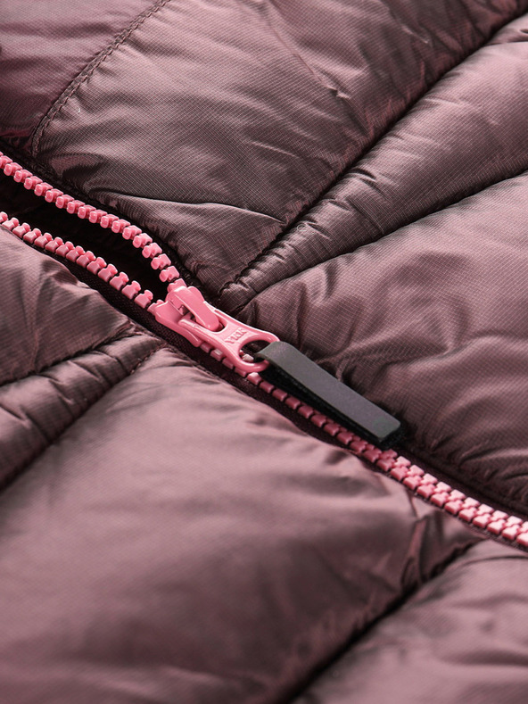 ALPINE PRO Dětská hi-therm bunda s impregnací ALPINE PRO GROLLO růžová