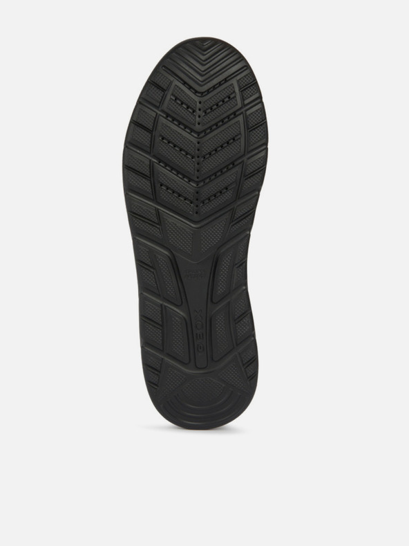 Geox Černá pánská kotníková obuv Geox Portello