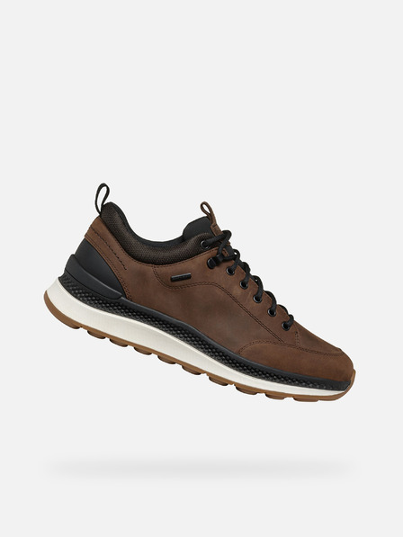 Geox Hnědé pánské tenisky Geox Spherica Actif X2