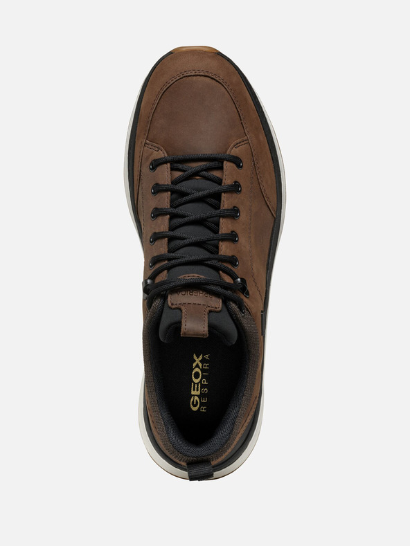 Geox Hnědé pánské tenisky Geox Spherica Actif X2