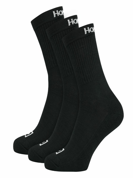 Horsefeathers Ponožky Delete Wmns 3Pack - black velikost 5 - 7 HORSEFEATHERS