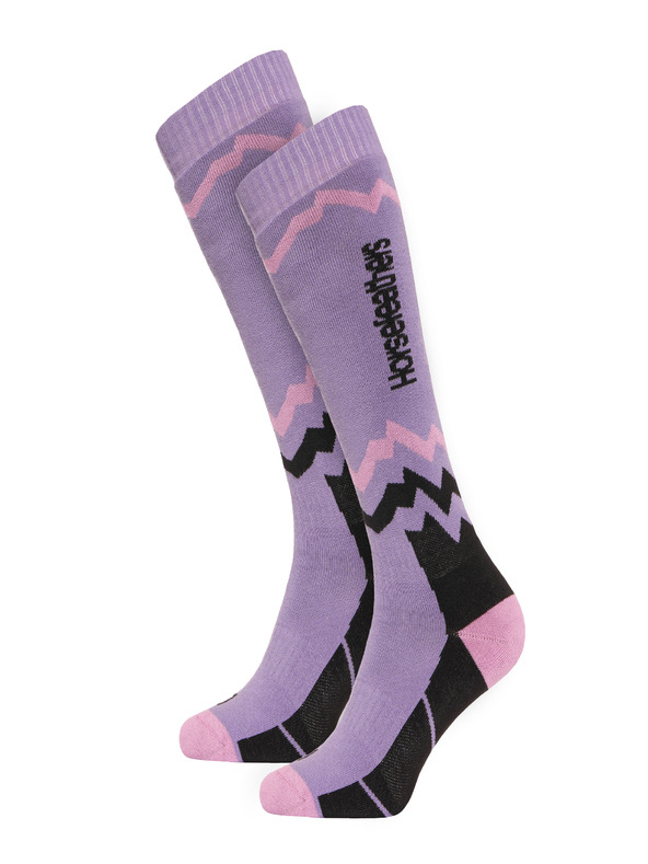 Horsefeathers Snowboardové ponožky Mitzi - light grape velikost 5 - 7 HORSEFEATHERS