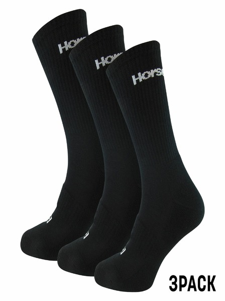 Horsefeathers Ponožky Delete Premium 3Pack - black velikost 11 - 13 HORSEFEATHERS