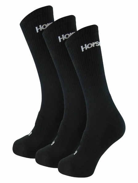 Horsefeathers Ponožky Delete Premium 3Pack - black velikost 11 - 13 HORSEFEATHERS