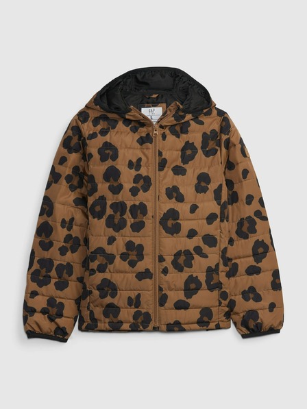GAP Dětská lehká bunda leopard GAP