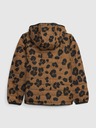 GAP Dětská lehká bunda leopard GAP