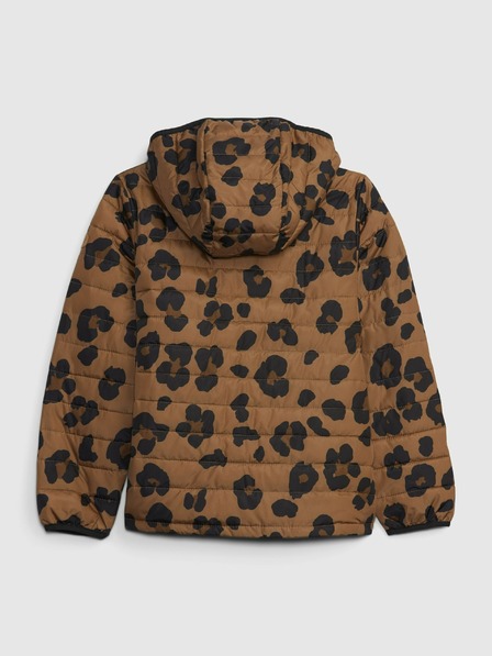GAP Dětská lehká bunda leopard GAP