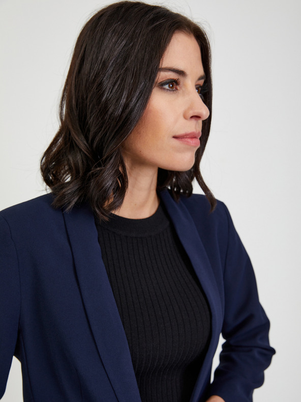 Orsay Tmavě modré dámské sako ORSAY