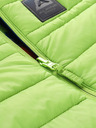 ALPINE PRO Dětská oboustranná bunda hi-therm ALPINE PRO DOUWO zelená