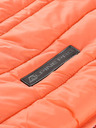 ALPINE PRO Dětská oboustranná bunda hi-therm ALPINE PRO DOUWO oranžová