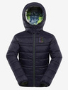 ALPINE PRO Dětská oboustranná bunda hi-therm ALPINE PRO DOUWO modrá