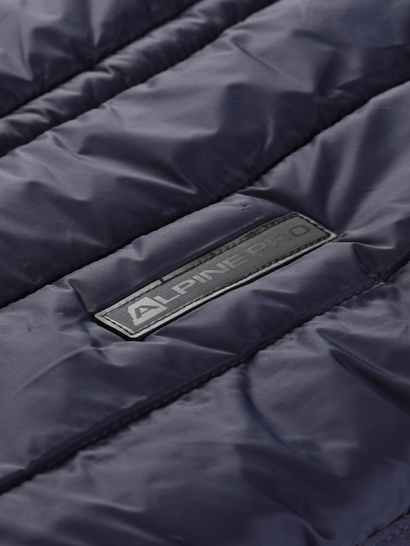 ALPINE PRO Dětská oboustranná bunda hi-therm ALPINE PRO DOUWO modrá