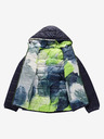 ALPINE PRO Dětská oboustranná bunda hi-therm ALPINE PRO DOUWO modrá