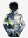 ALPINE PRO Dětská oboustranná bunda hi-therm ALPINE PRO DOUWO modrá