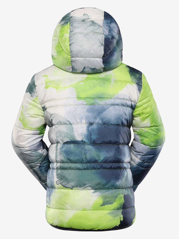 ALPINE PRO Dětská oboustranná bunda hi-therm ALPINE PRO DOUWO modrá