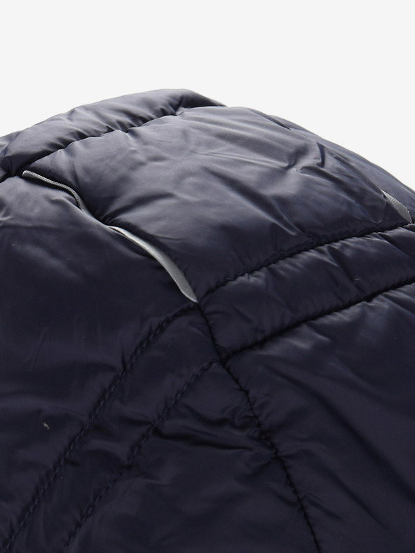 ALPINE PRO Dětská oboustranná bunda hi-therm ALPINE PRO DOUWO modrá