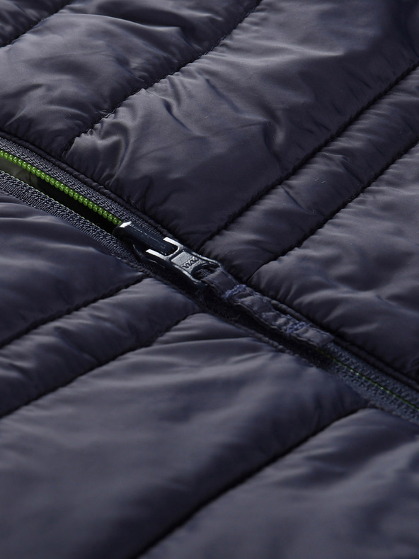 ALPINE PRO Dětská oboustranná bunda hi-therm ALPINE PRO DOUWO modrá