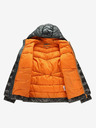 ALPINE PRO Dětská hi-therm bunda s impregnací ALPINE PRO GROLLO neutrální / zemitá