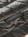 ALPINE PRO Dětská hi-therm bunda s impregnací ALPINE PRO GROLLO neutrální / zemitá