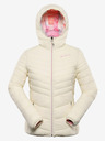 ALPINE PRO Béžová dámská oboustranná bunda Hi-Therm Alpine Pro Eroma